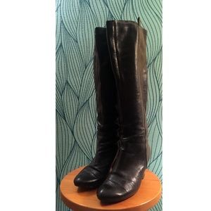 Nine West Black Leather Boots
